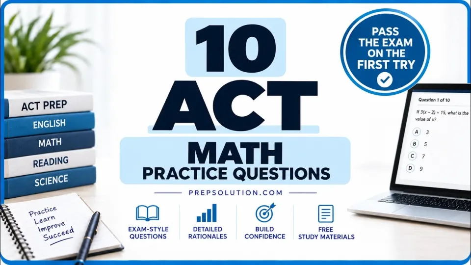 ACT Practice Questions for Effective Math Preparation